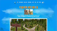 Desktop Screenshot of mariannemcdonough.com